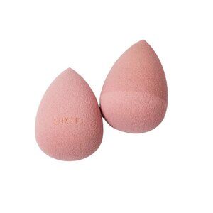 Luxie New Pink 2 Pack Powder Or Liquid Makeup All-Purpose Sponge Set